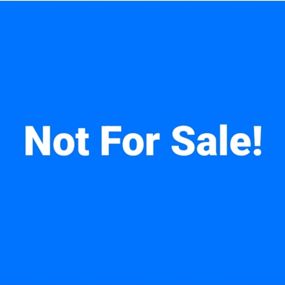 Not For Sale
